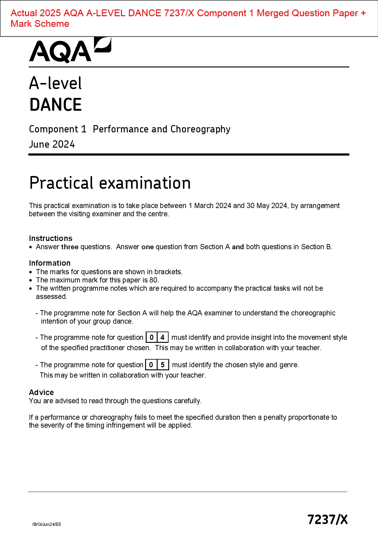 2023 AQA GCSE MATHEMATICS 8300 1F Foundation Tier Paper 1 Non 2023-aqa-gcse-mathematics-8300-1f-foundation-tier-paper-1-non